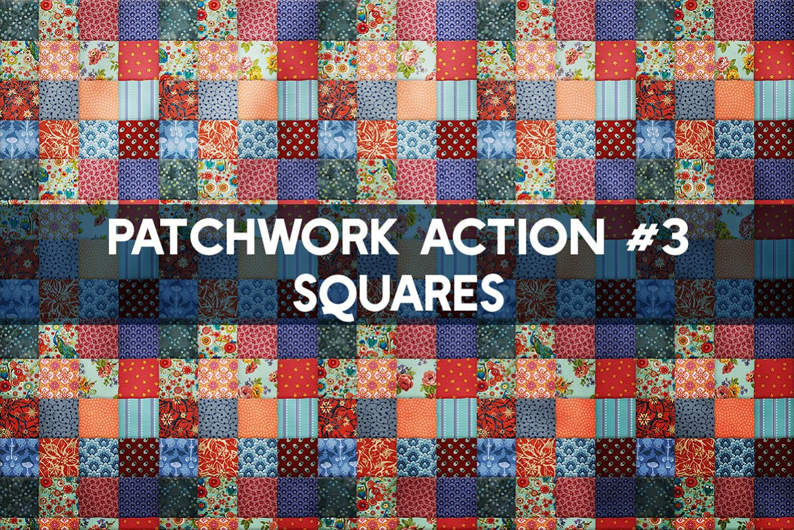 PATCHWORK Effect Photoshop TOOLKIT