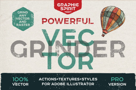 Vector GRINDER Toolkit Actions - Adobe