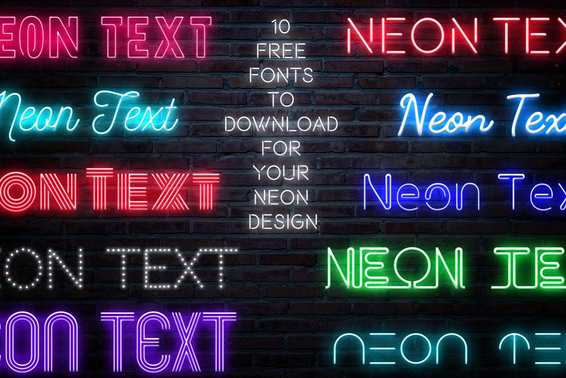 Neon Text Layer Styles &amp; Extras