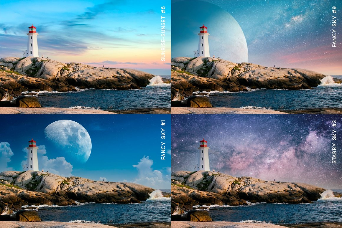 Sky Replacement Pack 2024 Photoshop