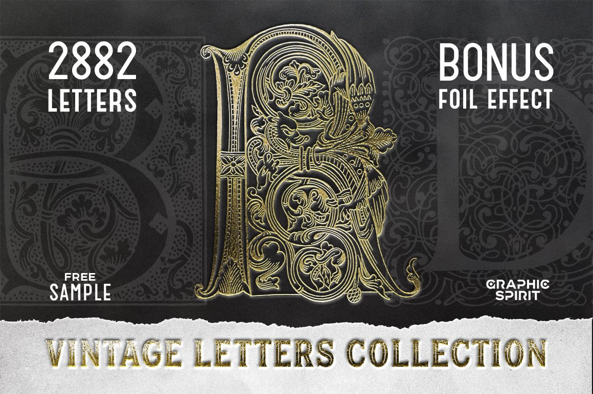 28 IN 1 VINTAGE LETTERS COLLECTION 28 IN 1 VINTAGE LETTERS COLLECTION