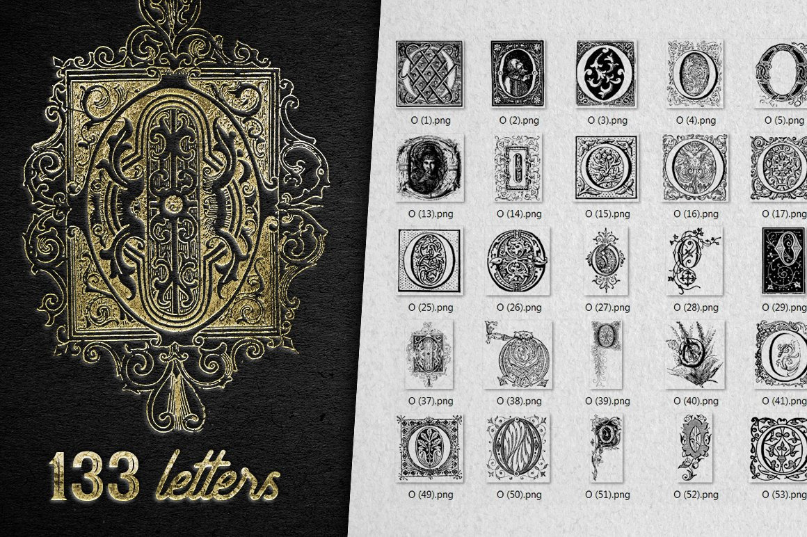 28 IN 1 VINTAGE LETTERS COLLECTION 28 IN 1 VINTAGE LETTERS COLLECTION