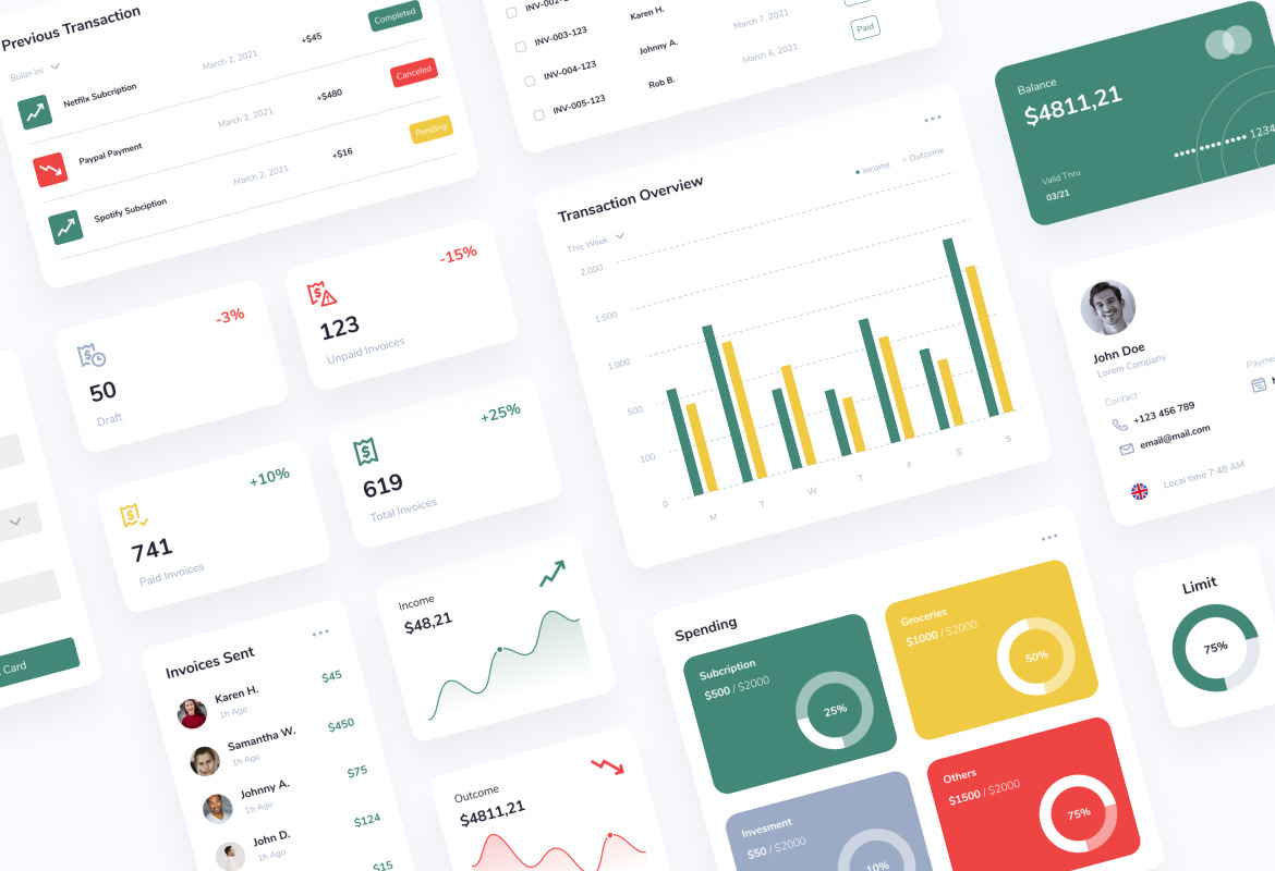 Bilpay - Invoicing Admin Dashboard Template Bilpay - Invoicing Admin Dashboard Template