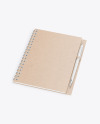 Kraft Paper Notebook Mockup