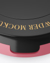 Glossy Compact Powder Mockup