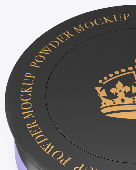 Matte Compact Powder Mockup