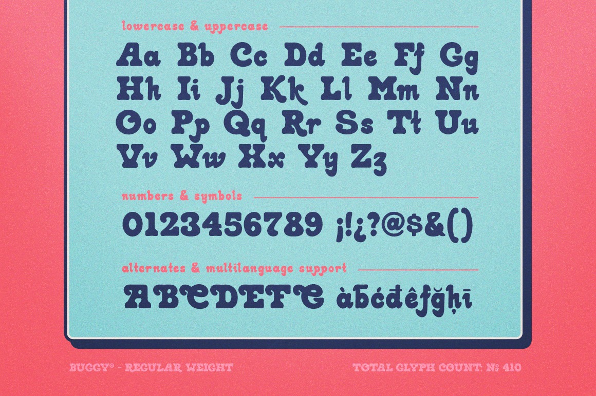 Buggy Retro Font Buggy Retro Font