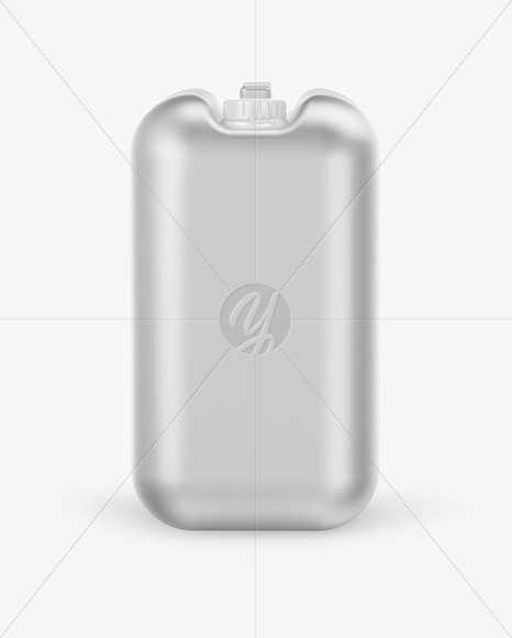 Metallic Jerrycan Mockup