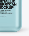 Metallic Jerrycan Mockup