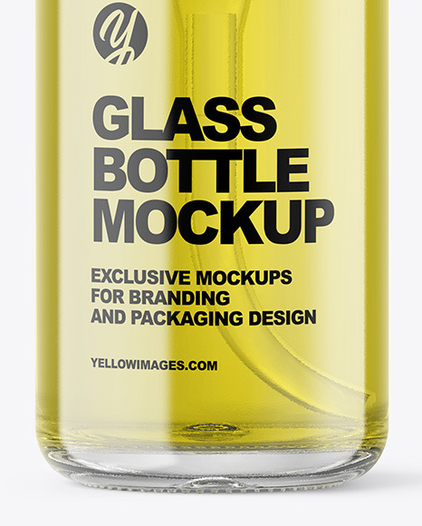 Color Liquid Glass Cosmetic Bottle with Pump Mockup Color Liquid Glass Cosmetic Bottle with Pump Mockup