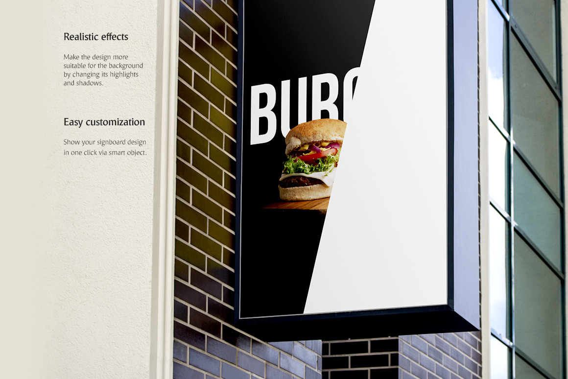 Signboard Mockup Signboard Mockup