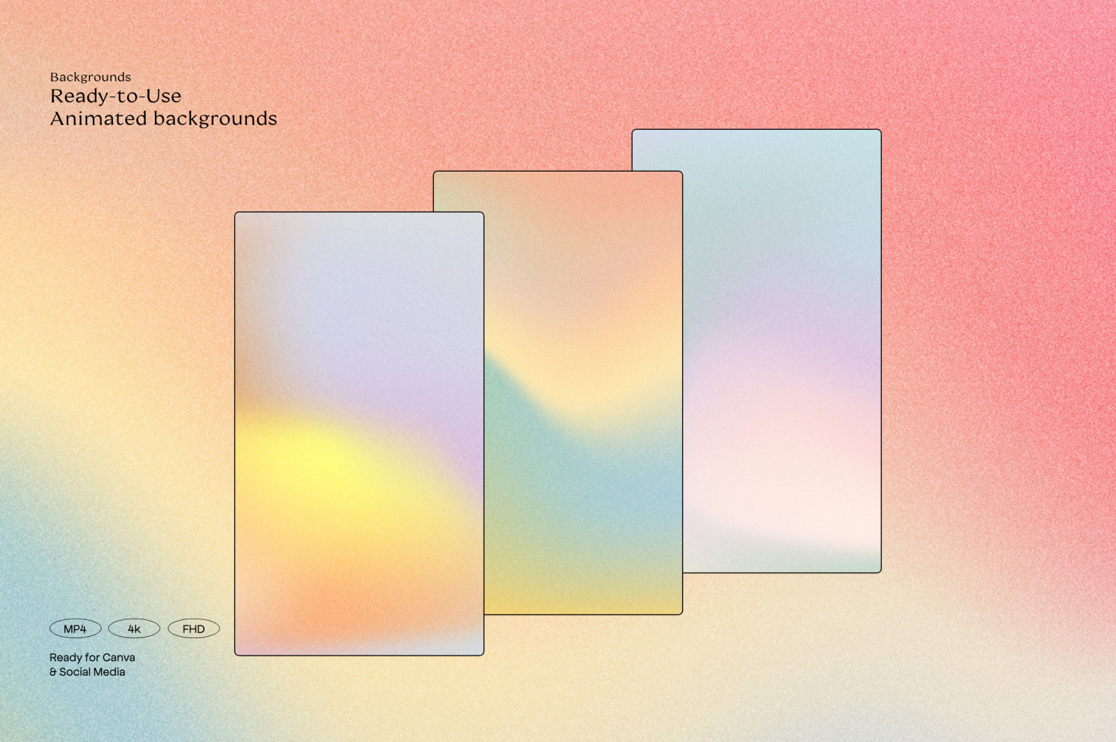 IRID - Animated Gradients Backgrounds