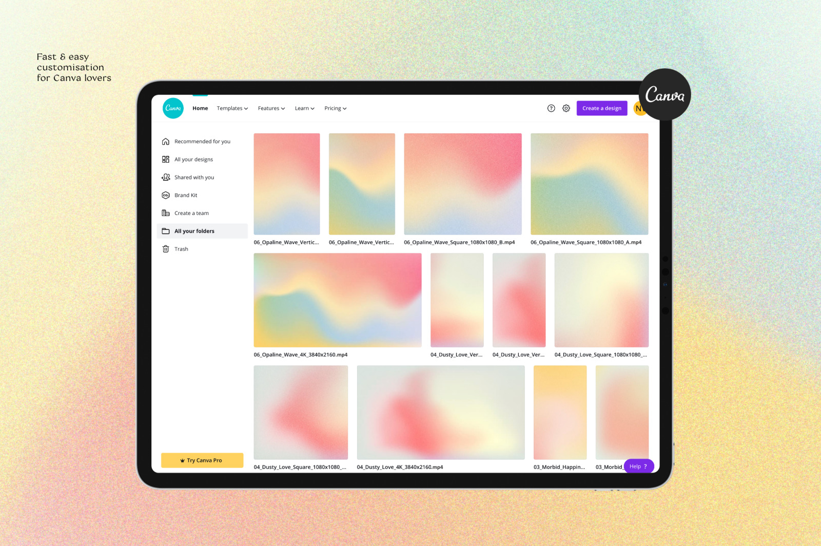 IRID - Animated Gradients Backgrounds IRID - Animated Gradients Backgrounds