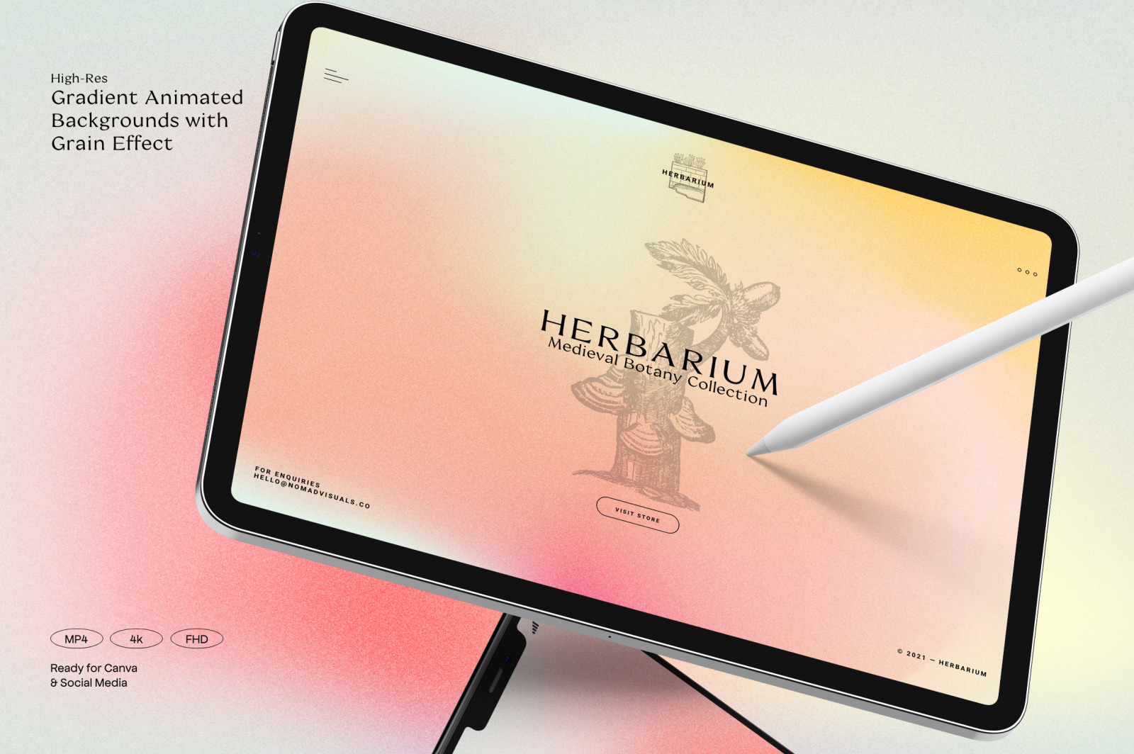 IRID - Animated Gradients Backgrounds IRID - Animated Gradients Backgrounds