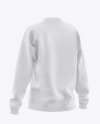 Women’s Long Sleeve Sweatshirt - Back Half Side View