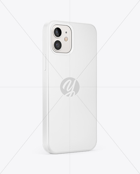 IPhone 12 Case Mockup - Half Side View