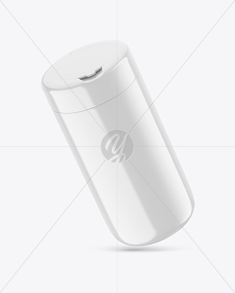 Glossy Wet Wipes Jar Mockup