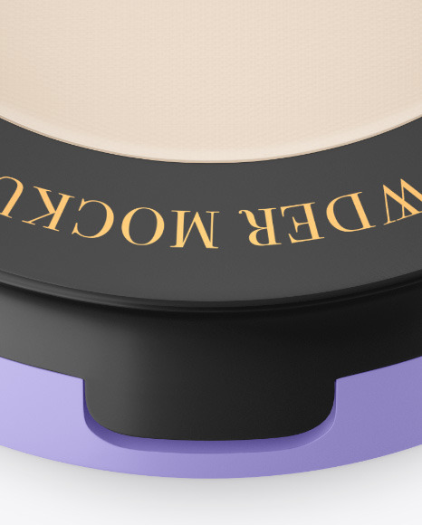 Matte Compact Powder Mockup