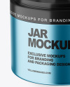 Metallic Cosmetic Jar with Pump Mockup