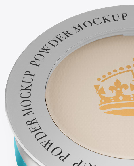 Metallic Compact Powder Mockup