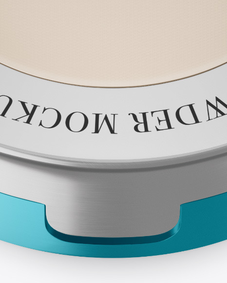 Metallic Compact Powder Mockup