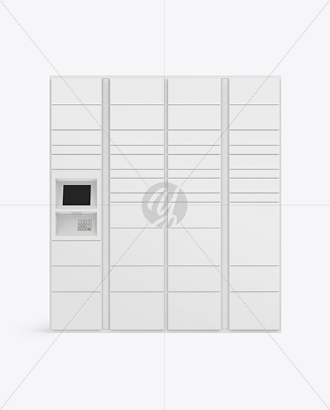 Pick Up Locker Mockup