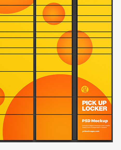 Pick Up Locker Mockup