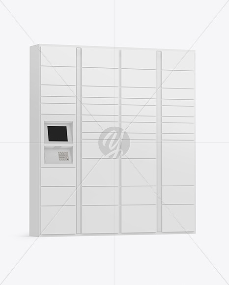 Pick Up Locker Mockup