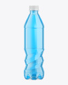 500ml Color Plastic Drink Bottle Mockup