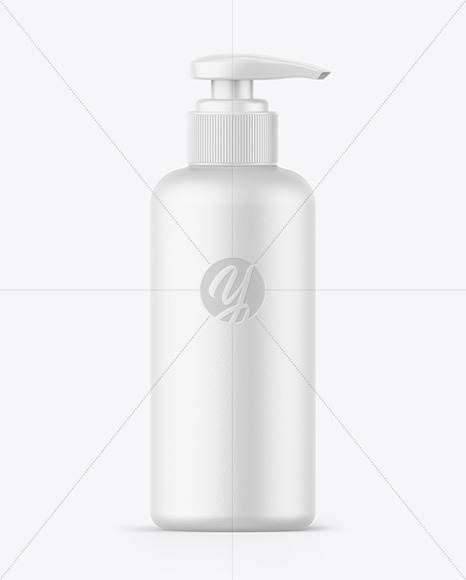 Ceramic Soap Bottle w/ Pump Mockup