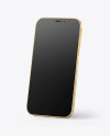 Apple iPhone 12 Pro Max Gold Mockup