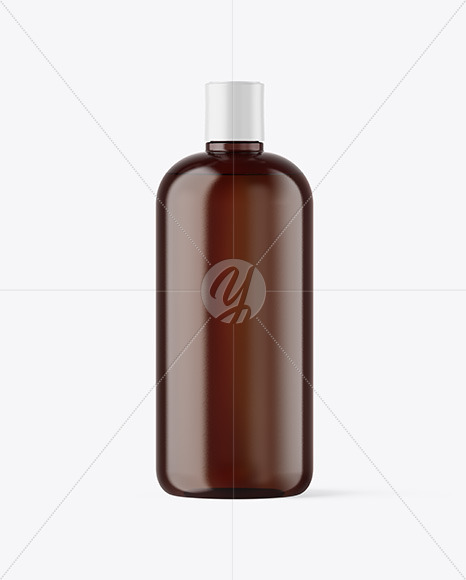 Amber Cosmetic Bottle Mockup Amber Cosmetic Bottle Mockup