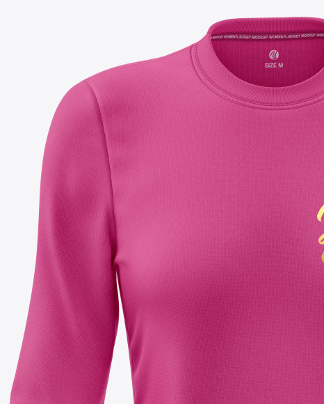 Women’s Long Sleeve Jersey Mockup