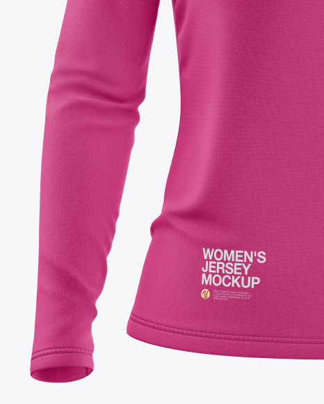 Women’s Long Sleeve Jersey Mockup