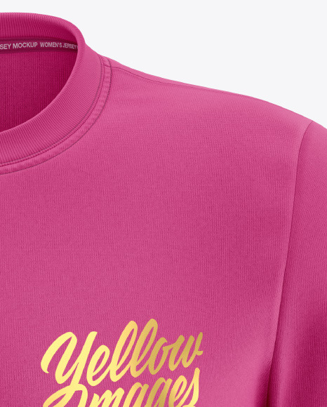 Women’s Long Sleeve Jersey Mockup