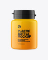 Glossy Plastic Jar Mockup