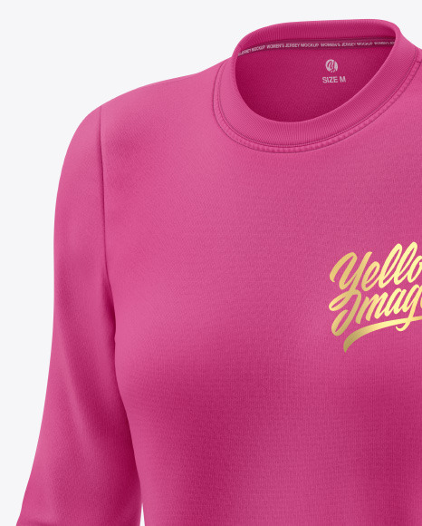 Women’s Long Sleeve Jersey Mockup