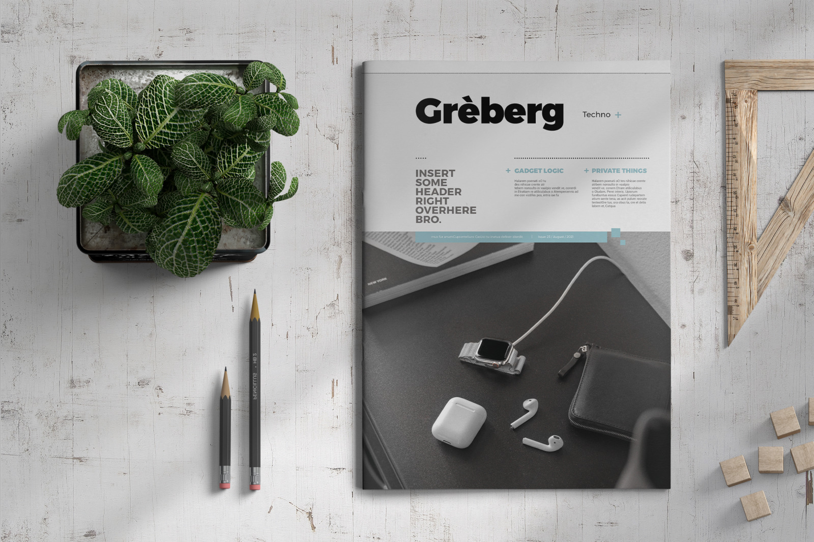 Greberg | Magazine Template Greberg | Magazine Template