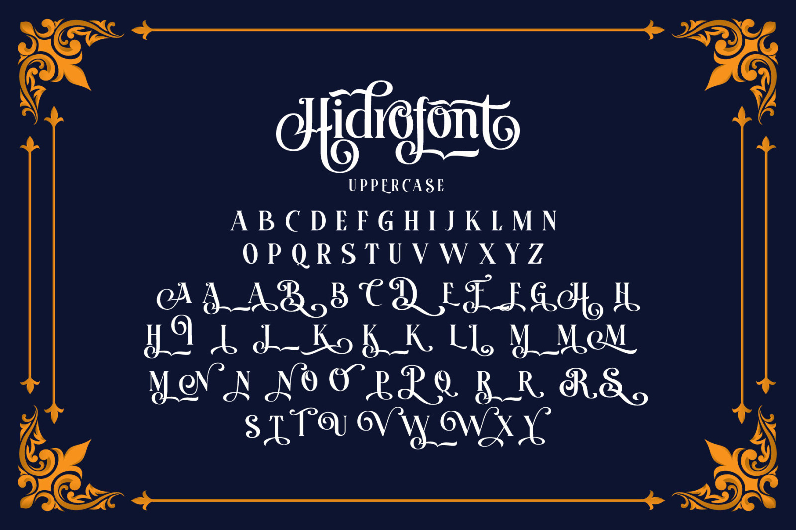Hidrofont Font Hidrofont Font