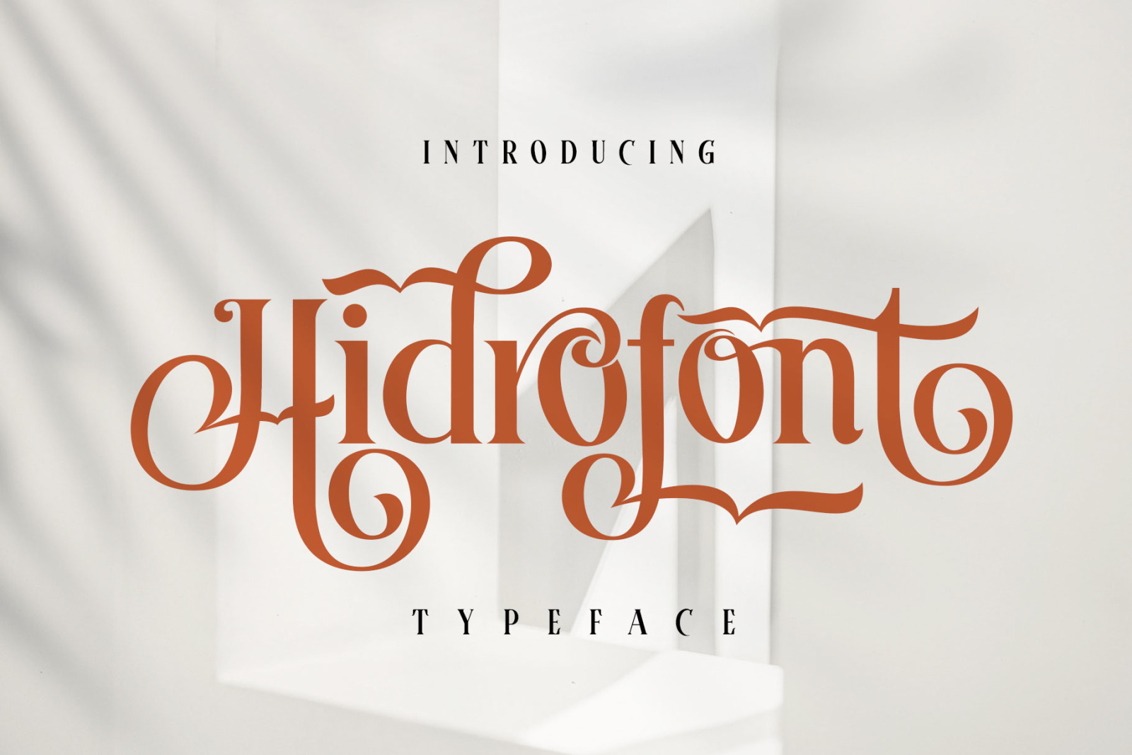 Hidrofont Font Hidrofont Font