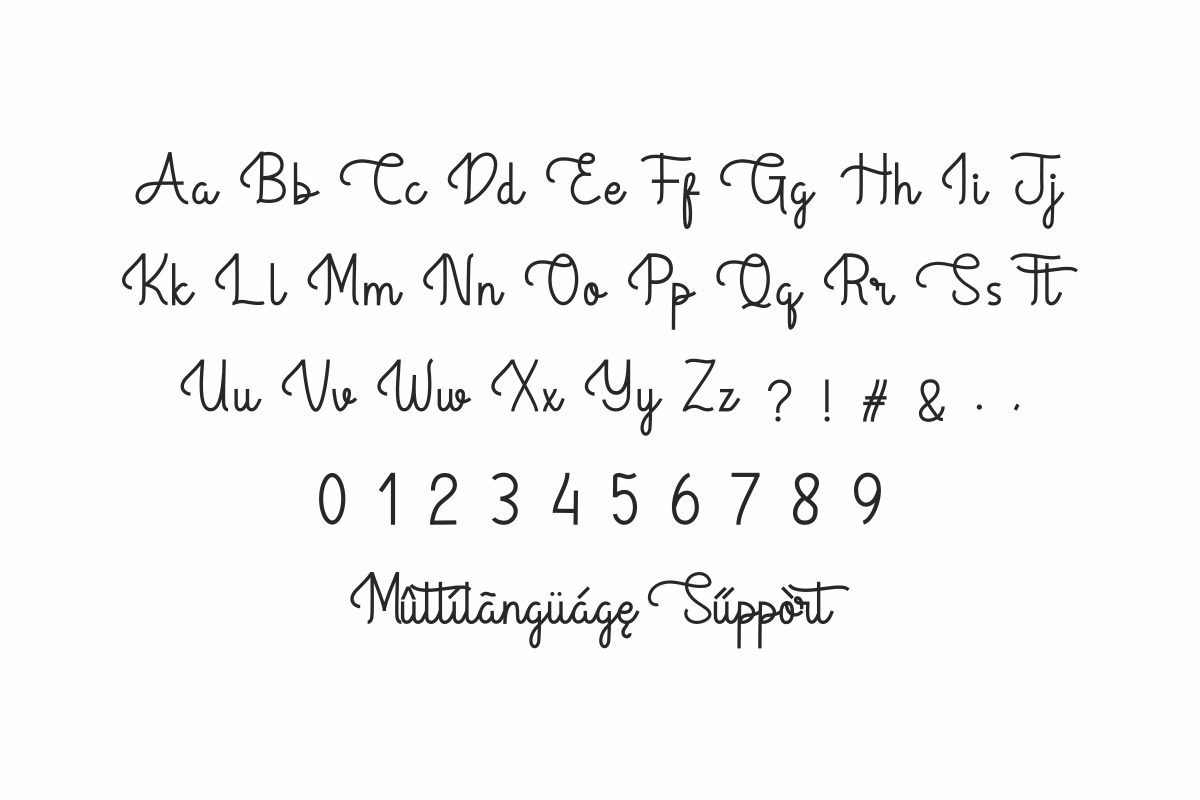 Granadile Handwriting Font Granadile Handwriting Font