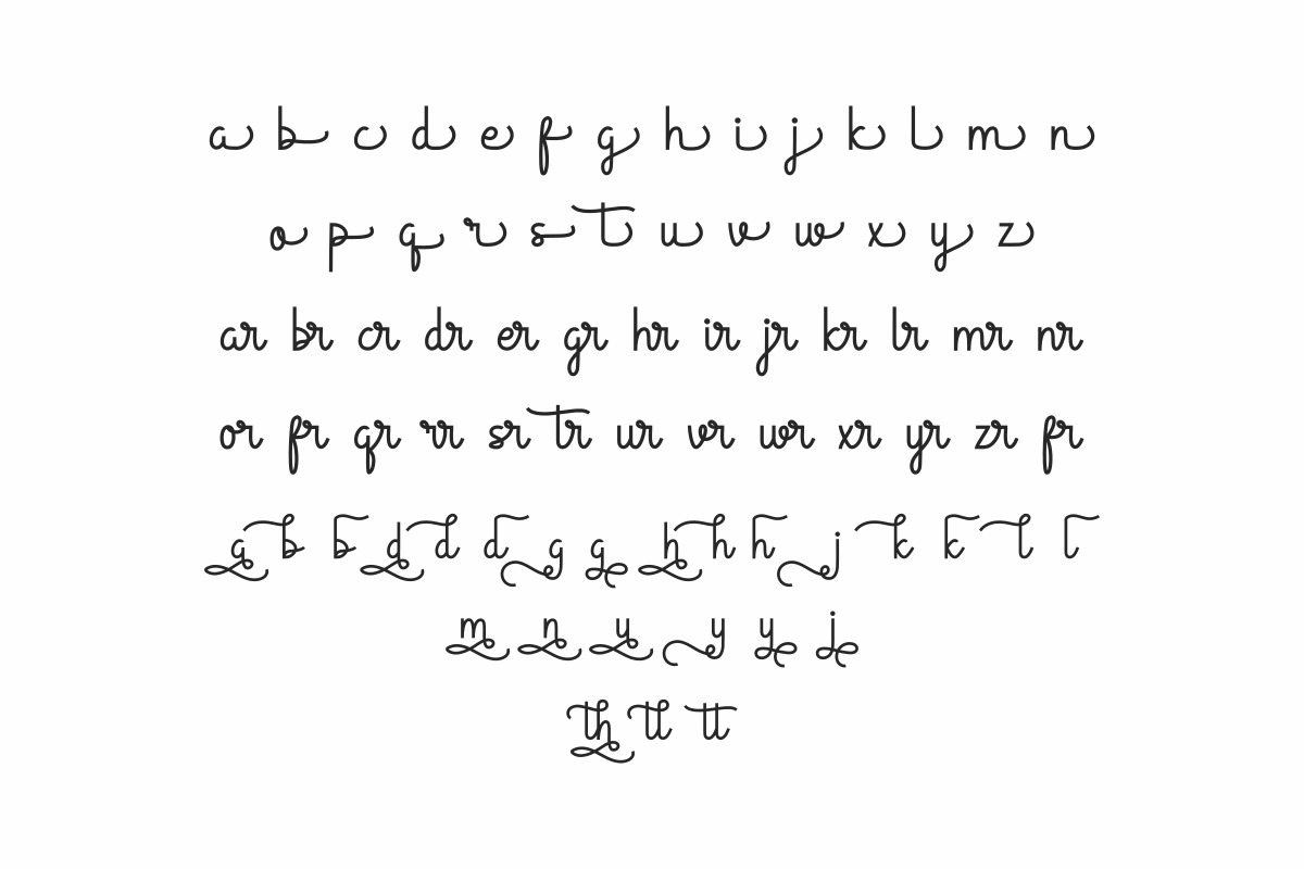 Granadile Handwriting Font