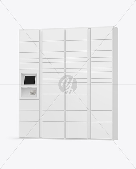 Pick Up Locker Mockup