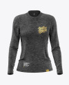 Melange Women’s Long Sleeve Jersey Mockup