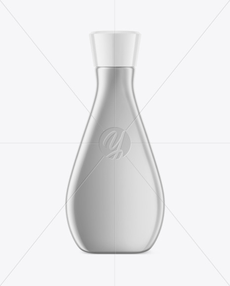 Metallic Bottle Mockup