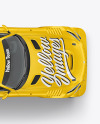 Sport Car Mockup - Top View