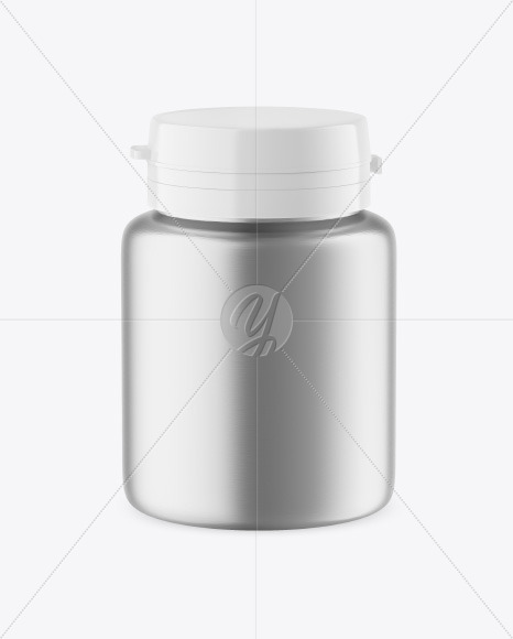 Metallic Jar Mockup Metallic Jar Mockup
