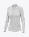 Melange Women’s Long Sleeve Jersey Mockup