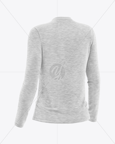 Melange Women’s Long Sleeve Jersey Mockup