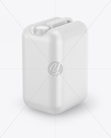 Plastic Jerrycan Mockup